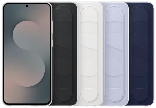 Origineel Samsung Galaxy S25 FE Hoesje Standing Grip Case Lichtblauw afbeelding 6