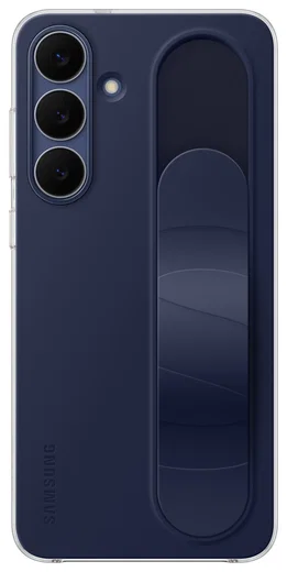 Origineel Samsung Galaxy S25 FE Hoesje Standing Grip Case Blauw afbeelding 1