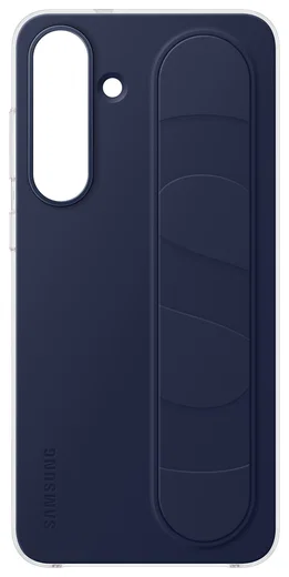 Origineel Samsung Galaxy S25 FE Hoesje Standing Grip Case Blauw afbeelding 4