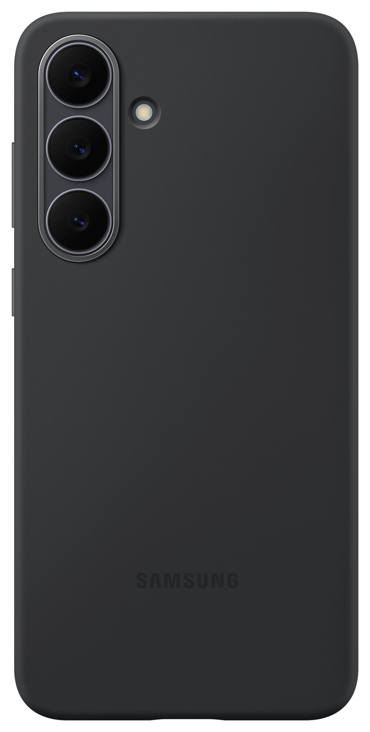 Origineel Samsung Galaxy S25 FE Hoesje Silicone Case Back Cover Zwart afbeelding 2