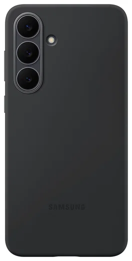 Origineel Samsung Galaxy S25 FE Hoesje Silicone Case Back Cover Zwart afbeelding 2