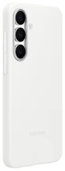 Origineel Samsung Galaxy S25 FE Hoesje Silicone Case Back Cover Wit afbeelding
