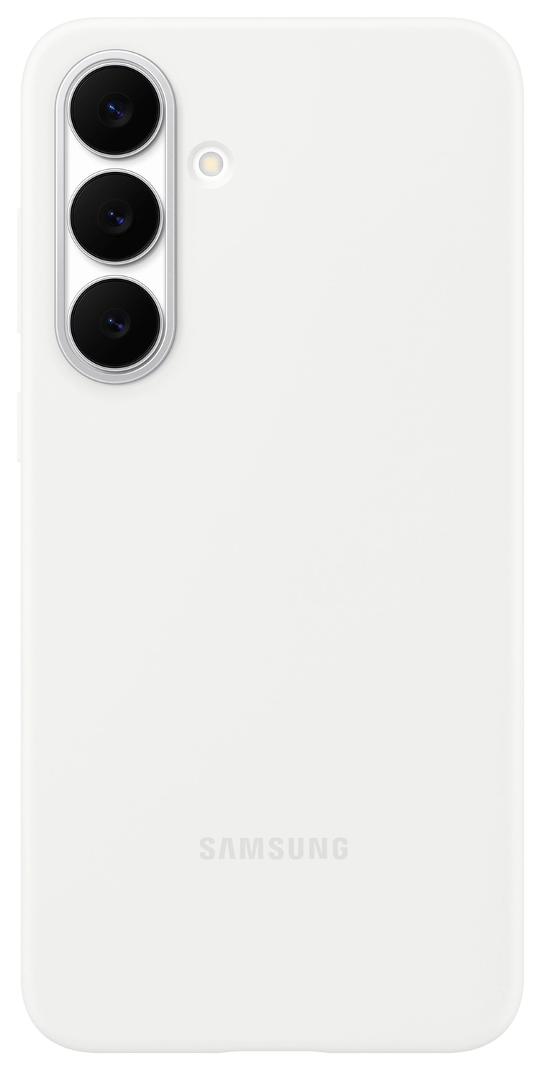 Origineel Samsung Galaxy S25 FE Hoesje Silicone Case Back Cover Wit afbeelding 2