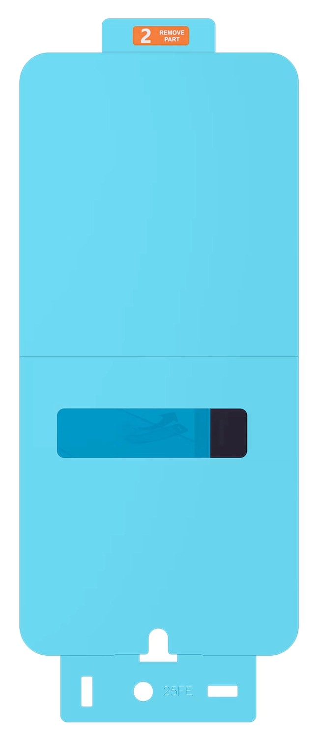 Originele Samsung Galaxy S25 FE Screen Protector Display Folie (2-Pack) afbeelding 4