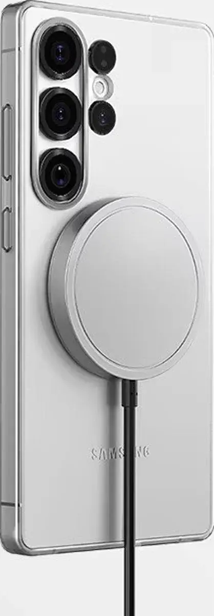 Originele Samsung Qi2 Single Magnetic Wireless Charger Pad 15W Fast Charge Zwart afbeelding 3