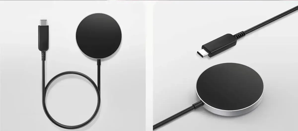 Originele Samsung Qi2 Single Magnetic Wireless Charger Pad 15W Fast Charge Zwart afbeelding 7