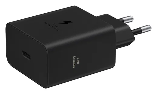 Originele Samsung 60W Power Adapter Fast Charge USB-C Adapter 5A Zwart afbeelding 1