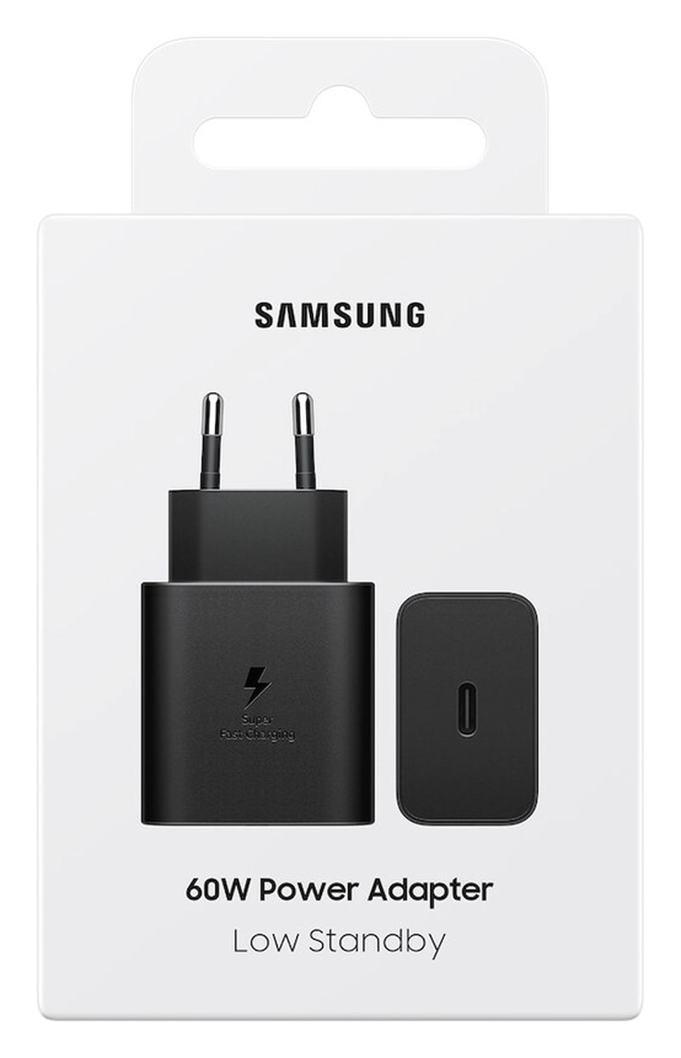 Originele Samsung 60W Power Adapter Fast Charge USB-C Adapter 5A Zwart afbeelding 8