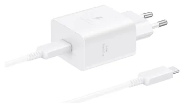 Originele Samsung 45W Efficiency Adapter met USB-C Kabel 1.8 Meter 5A Wit