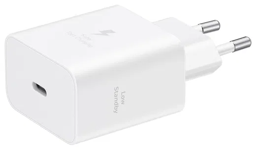 Originele Samsung 45W Energy Efficiency USB-C Power Adapter 5A Wit afbeelding 3