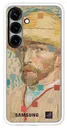 Origineel Samsung Galaxy S25 Hoesje FlipSuit Case Van Gogh Beige