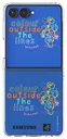 Origineel Samsung Galaxy Z Flip 7 Hoesje FlipSuit Case Van Gogh Blauw