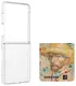 Origineel Samsung Galaxy Z Flip 7 Hoesje FlipSuit Case Van Gogh Beige afbeelding 3