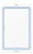 Originele Samsung Galaxy Tab S11 Ultra Hoes Frame Cover Blauw afbeelding 9