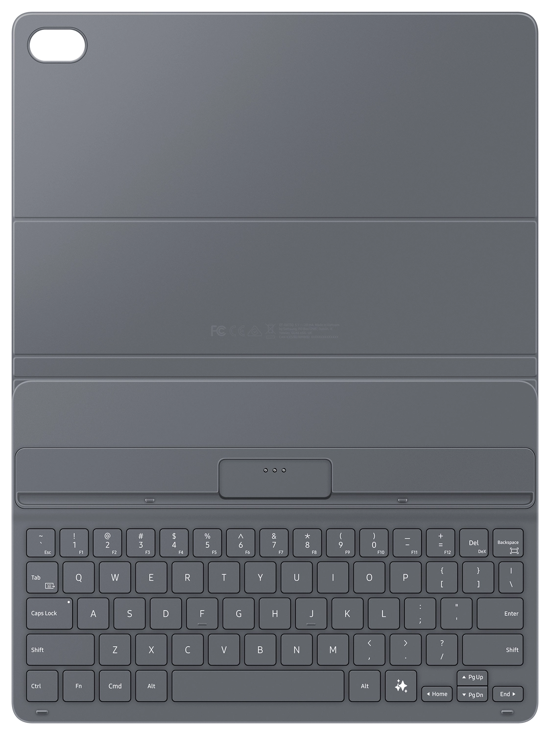 Originele Samsung Galaxy Tab S11 Hoes Book Cover Keyboard Slim Zwart afbeelding 6