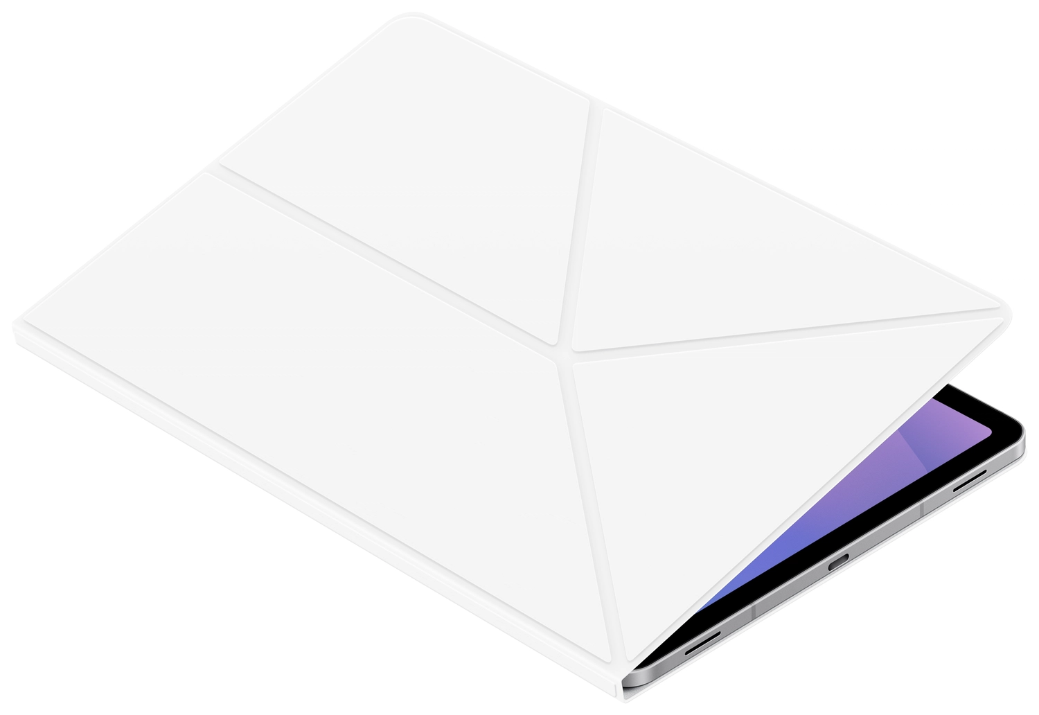 Originele Samsung Galaxy Tab S11 Hoes Smart Book Cover Wit afbeelding 4