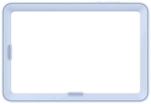 Originele Samsung Galaxy Tab S11 Hoes Frame Cover Blauw afbeelding 8