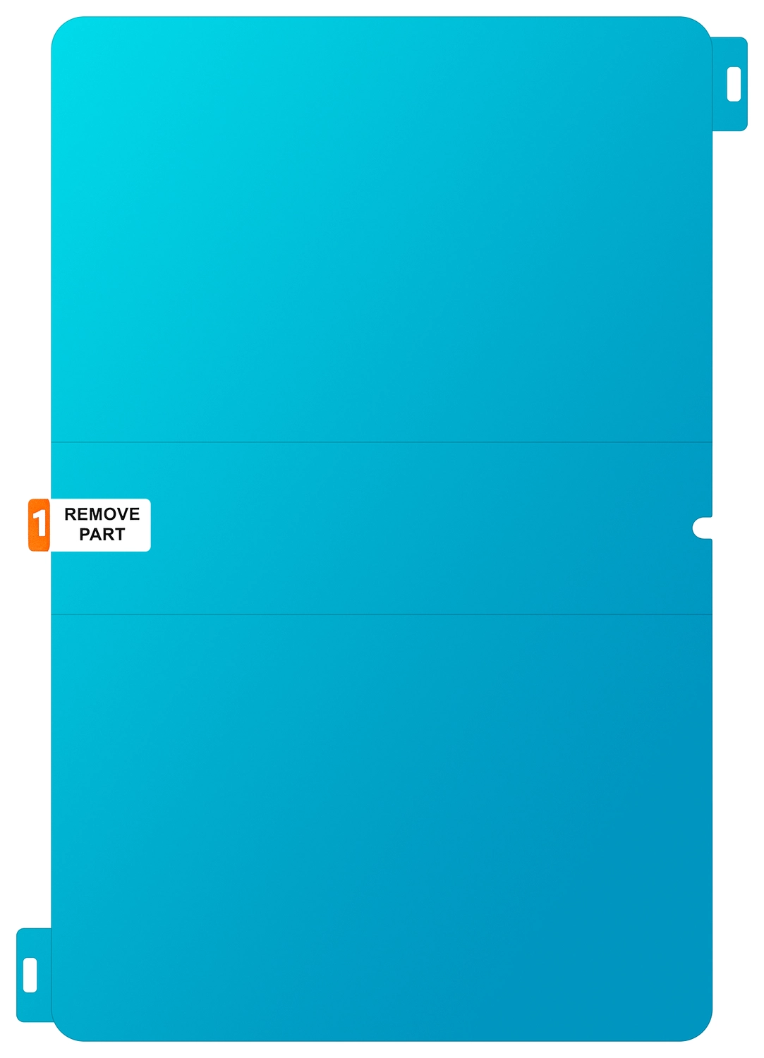 Originele Samsung Galaxy Tab S11 Screen Protector Anti-Reflectie Folie afbeelding 4