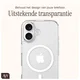 AVY Apple iPhone 17 Hoesje MagSafe met Koord Haakjes Transparant afbeelding 6
