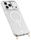 AVY Apple iPhone 17 Pro Hoesje MagSafe met Koord Haakjes Transparant afbeelding 16