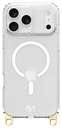 AVY Apple iPhone 17 Pro Max Hoesje MagSafe met Koord Haakjes Transparant