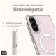 AVY Samsung Galaxy A56 / A36 Hoesje MagSafe met Koord Haakjes Transparant afbeelding 4