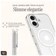 AVY Apple iPhone 16 Hoesje MagSafe met Koord Haakjes Transparant afbeelding 5