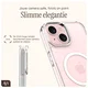 AVY Apple iPhone 15 Hoesje MagSafe met Koord Haakjes Transparant afbeelding 6