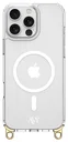AVY Apple iPhone 14 Pro Max Hoesje MagSafe met Koord Haakjes Transparant