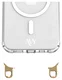 AVY Apple iPhone 14 Pro Max Hoesje MagSafe met Koord Haakjes Transparant afbeelding 10