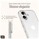 AVY Apple iPhone 16 Hoesje met Koord Haakjes Transparant afbeelding 4