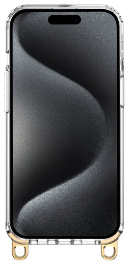 AVY Apple iPhone 15 Pro Max Hoesje met Koord Haakjes Transparant afbeelding 16