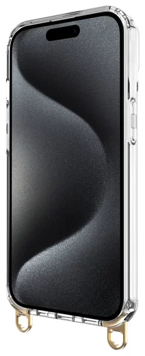 AVY Apple iPhone 15 Pro Max Hoesje met Koord Haakjes Transparant afbeelding 17
