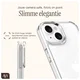 AVY Apple iPhone 14 / 13 Hoesje met Koord Haakjes Transparant afbeelding 2