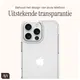AVY Apple iPhone 14 Pro Hoesje met Koord Haakjes Transparant afbeelding 4