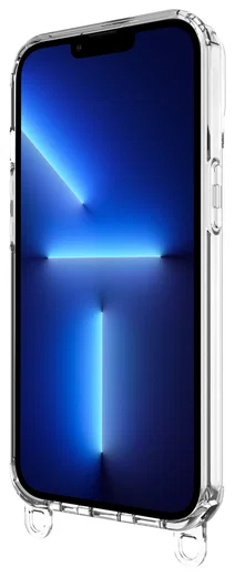 AVY Apple iPhone 13 Pro Hoesje met Koord Haakjes Transparant afbeelding 14
