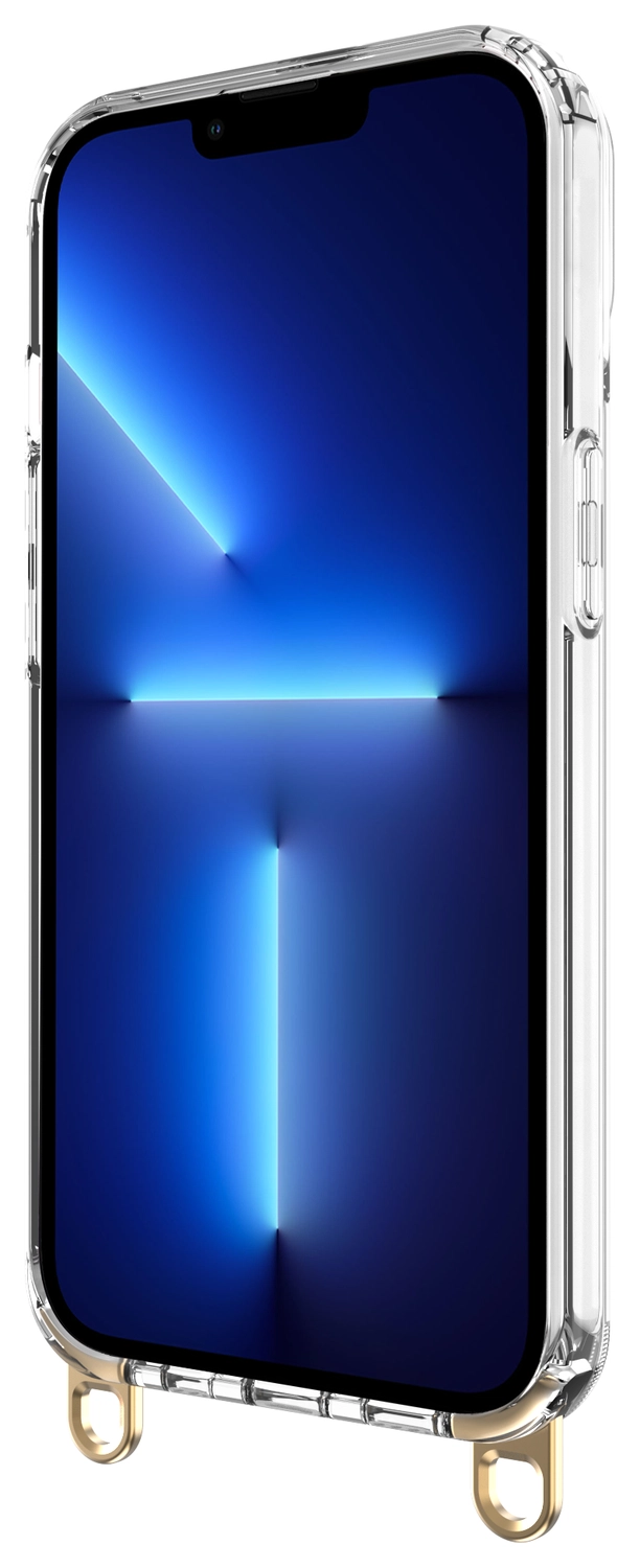 AVY Apple iPhone 13 Pro Hoesje met Koord Haakjes Transparant afbeelding 16