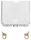 AVY Apple iPhone 13 Pro Hoesje met Koord Haakjes Transparant afbeelding 9