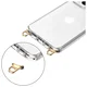 AVY Apple iPhone 13 Pro Hoesje met Koord Haakjes Transparant afbeelding 10