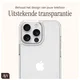 AVY Apple iPhone 13 Pro Max Hoesje met Koord Haakjes Transparant afbeelding 5