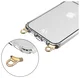 AVY Apple iPhone 12 Pro Max Hoesje met Koord Haakjes Transparant afbeelding 7
