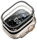 ESR Armorite - Apple Watch Ultra 3/2/1 Tempered Glass - Titanium Zwart (2-Pack) afbeelding 1