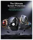 ESR Armorite - Apple Watch Ultra 3/2/1 Tempered Glass - Titanium Zwart (2-Pack) afbeelding 4
