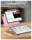 ESR Rebound Magnetic iPad Pro 13 (2024/2025) Hoes Book Case Roze afbeelding 2