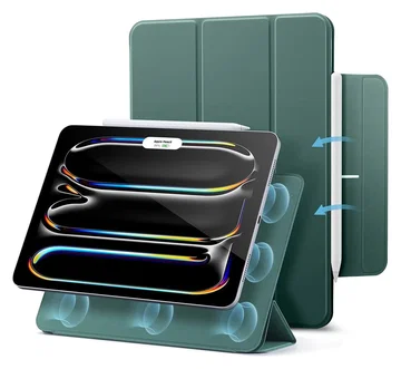 ESR Rebound Magnetic iPad Pro 13 (2024/2025) Hoes Book Case Groen