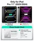 ESR Classic Hybrid iPad Pro 13 (2024/2025) Hoes Back Cover Transparant afbeelding 2