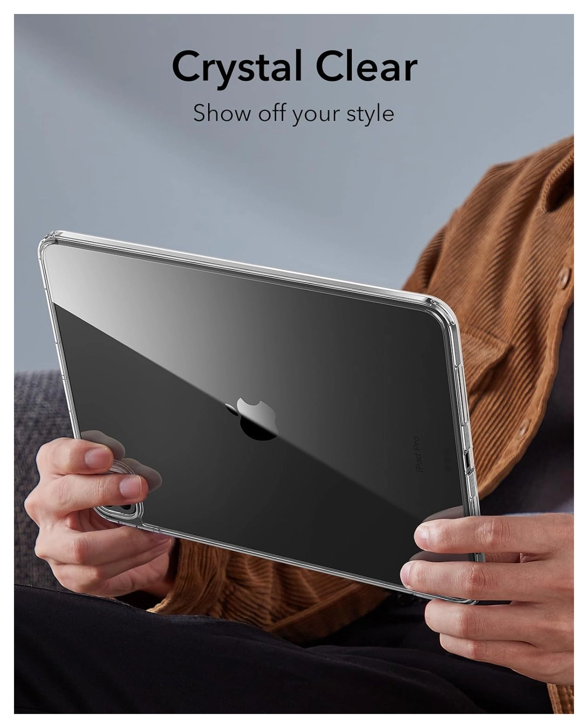 ESR Classic Hybrid iPad Pro 13 (2024/2025) Hoes Back Cover Transparant afbeelding 5