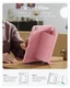 ESR Flip Magnetic iPad Pro 13 (2024 / 2025) Hoes Book Case met Standaard Roze afbeelding 8