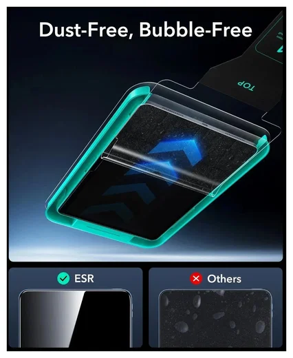 ESR UltraFit Armorite iPad Pro 13 (2024/2025) Screen Protector (2-Pack) afbeelding 7