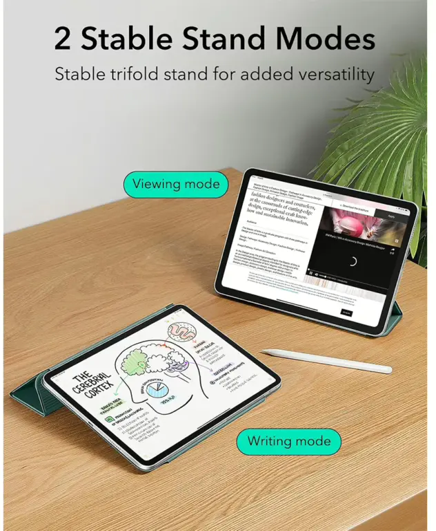 ESR Rebound Magnetic Apple iPad Pro 11 (2024 / 2025) Hoes Book Case Groen afbeelding 8